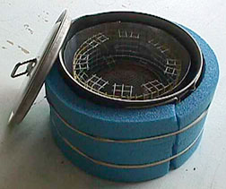alcohol stove as stored